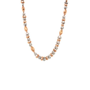 18KT Italian Rose Gold two tone Chain |Pachchigar Jewellers 18KT Italian Rose Gold two tone Chain |Pachchigar Jewellers