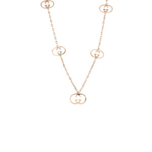18KT Rose Gold GG Italian Pendant chain|Pachchigar Jewellers 18KT Rose Gold GG Italian Pendant chain|Pachchigar Jewellers
