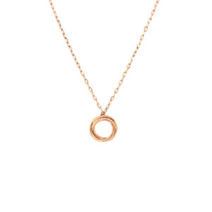 18K Gold Cartier Trinity Pendant Chain|Pachchigar Jeweller