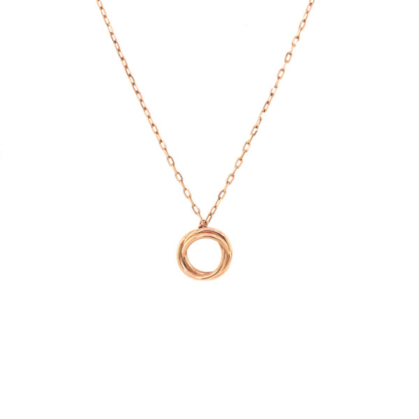 18K Gold Cartier Trinity Pendant Chain|Pachchigar Jeweller