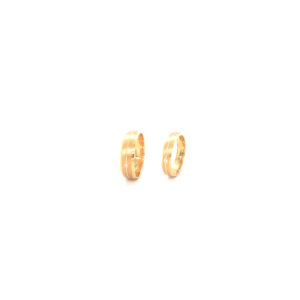 22K Matching Yellow Gold Rings Signifying Enduring Love| Pachchigar Jewellers