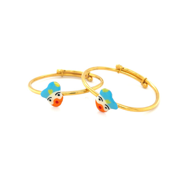 22K Gold Donald Duck Kid's Bracelet |Pachchigar Jewellers