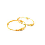 22KT Gold Adjustable Kid's Bangles |Pachchigar Jewellers