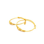 22KT Gold Adjustable Kid's Bangles |Pachchigar Jewellers