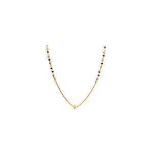 Delicate Single Line Gold Mangalsutra |Pachchigar Jewellers