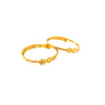 22KT Plain Gold Cute Bracelet for Kids |Pachchigar Jewellers