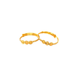 22KT Plain Gold Cute Bracelet for Kids |Pachchigar Jewellers