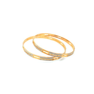 22KT Gold Classic Everyday Wear Bangle|Pachchigar Jewellers