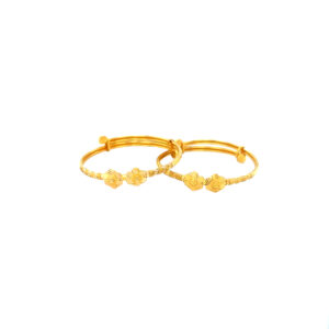 Shop 22KT Gold Kid's Bangles |Pachchigar Jewellers