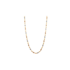 18KT Dual Tone Gold Chain |Pachchigar Jewellers