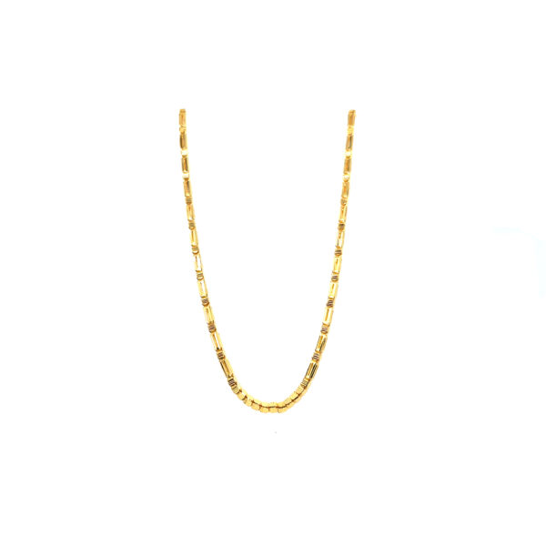 22KT Gold Chain With Unique Design |Pachchigar Jewellers