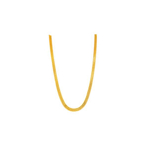 22K Gold Smooth and Shinny Snake Chain|Pachchigar Jewellers