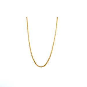 22KT Gold Delicate Daily wear Box Chain|Pachchigar Jeweller