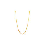 22KT Gold Delicate Daily wear Box Chain|Pachchigar Jeweller