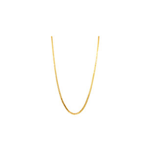 22KT Gold Delicate Daily wear Box Chain|Pachchigar Jeweller