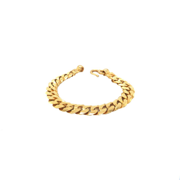 22 KT Solid gold bracelet for men |Pachchigar Jewellers