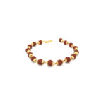 22KT Gold Eternal Rudraksha Bracelet | Pachchigar Jewellers