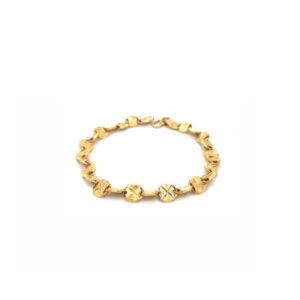 22K Gold Casting Stylish Men Bracelet |Pachchigar Jewellers