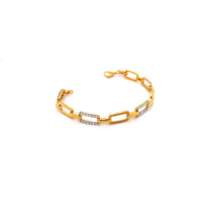 22KT Gold Unique Design Stiff Bracelet |Pachchigar Jewellers