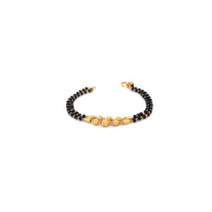 22KT Two Line Hand Mangalsutra Bracelet|Pachchigar Jewellers