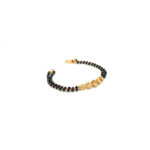 22KT Two Line Hand Mangalsutra Bracelet|Pachchigar Jewellers