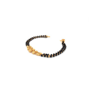 22KT Two Line Hand Mangalsutra Bracelet|Pachchigar Jewellers