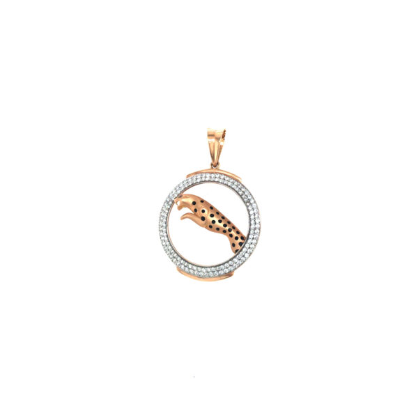 Leopard Pendant 18K Gold Filled Jaguar DesignPachchigar Jeweller