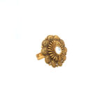 22KT Antique Gold Kundan Studded Ring  |Pachchigar Jewellers