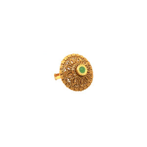 Gold Fine Crafted Antique Ring For Her|Pachchigar Jeweller