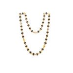 22K Gold Rudraksh Mala With Rhodium Ball|Pachchigar Jeweller