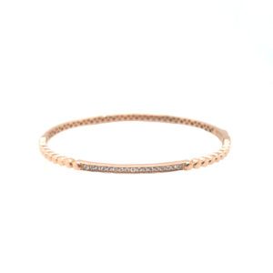 Minimalist 18KT Gold Stiff Bracelet | Pachchigar Jewellers