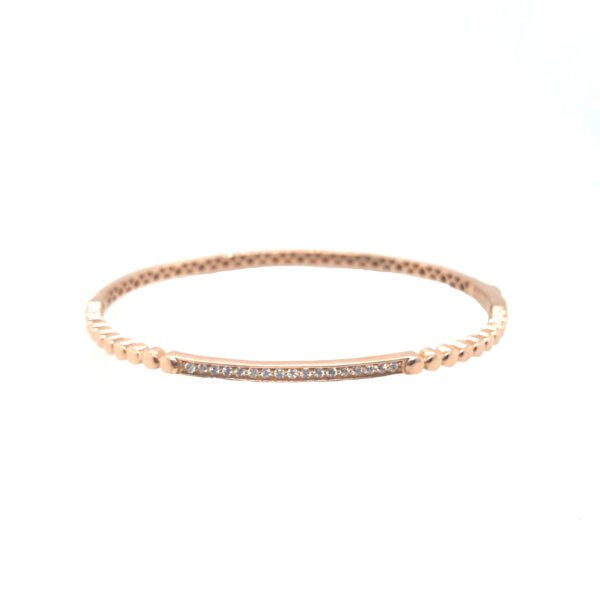 Minimalist 18KT Gold Stiff Bracelet | Pachchigar Jewellers