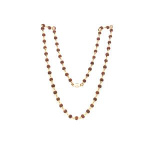 22KT Gold Spiritual Rudraksha Mala|Pachchigar Jewellers