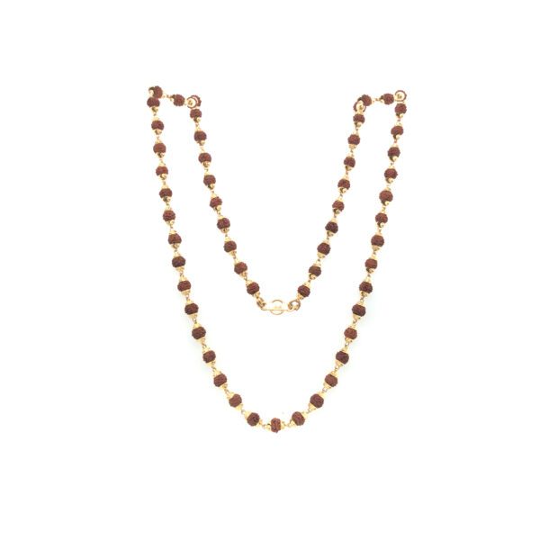 22KT Gold Spiritual Rudraksha Mala|Pachchigar Jewellers