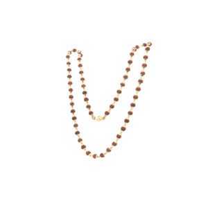 22KT Gold Spiritual Rudraksha Mala|Pachchigar Jewellers