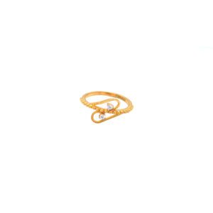 22KT Exquisite Delicate Gold Ring |Pachchigar Jewellers