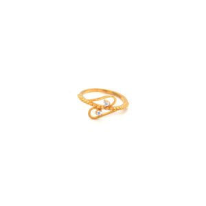 22KT Exquisite Delicate Gold Ring |Pachchigar Jewellers