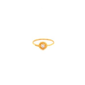 22KT LightWeight Gold Ring For Women | Pachchigar Jewellers