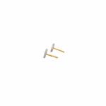 22KT Yellow Gold Round Stud Earrings |Pachchigar Jewellers