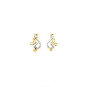 22KT Yellow Gold Daily Wear Earrings |Pachchigar Jewellers