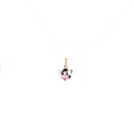Playful Cow Face 18KT Gold Kids Pendant |Pachchigar jewelers