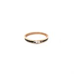 18KT Men’s Rose Gold & Black Mustang-Inspired Bracelet