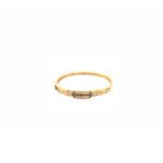 22KT Gold Men’s Designer Kada with CZ Premium Design