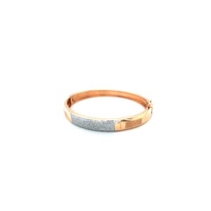 Men’s Rose Gold Diamond-Studded Luxury Bracelet