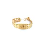 22Kt Gold Gents Bracelet for Traditional & Modern Look