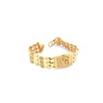 22Kt Gold Gents Bracelet for Traditional & Modern Look