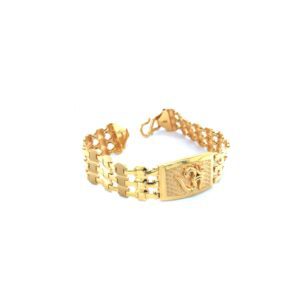 22Kt Gold Gents Bracelet for Traditional & Modern Look