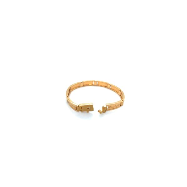 Classic 22Kt Yellow Gold Men's Bracelet – Everyday Luxury