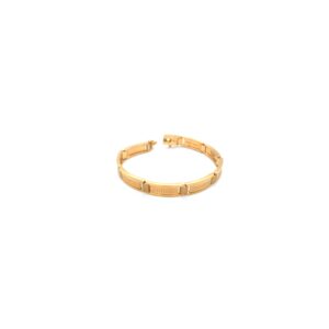 Classic 22Kt Yellow Gold Men's Bracelet – Everyday Luxury