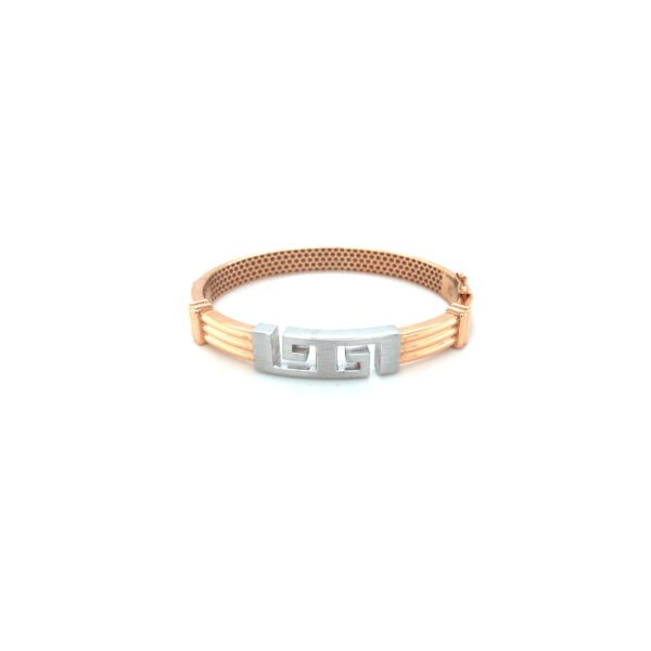 Contemporary Greek Key Stylish 18KT Men's Bracelet